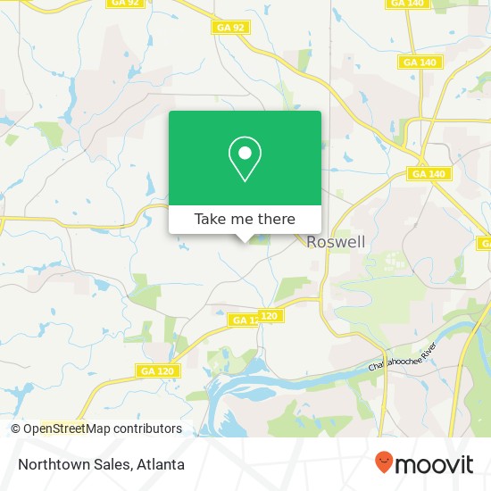 Northtown Sales map