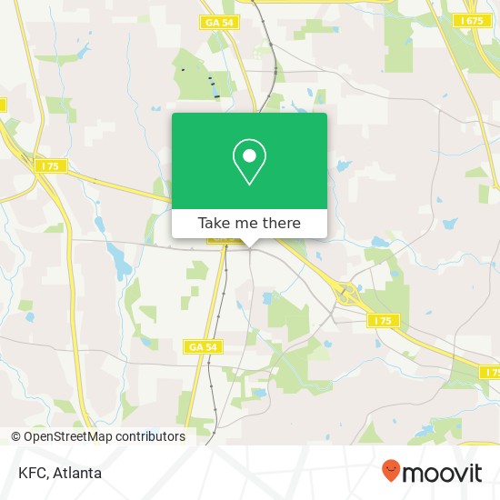 KFC map