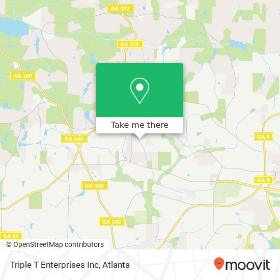 Mapa de Triple T Enterprises Inc