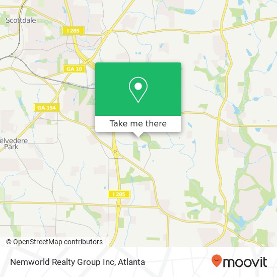 Nemworld Realty Group Inc map
