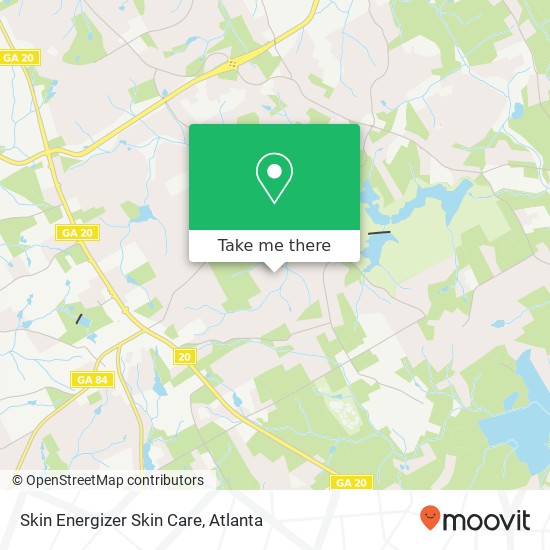 Skin Energizer Skin Care map