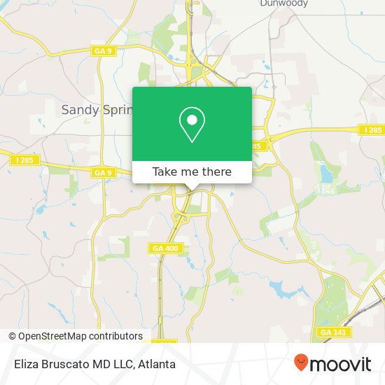 Eliza Bruscato MD LLC map