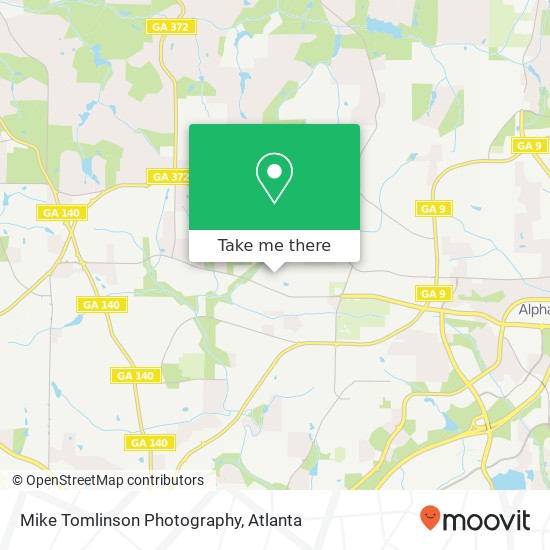 Mike Tomlinson Photography map