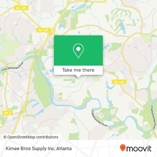 Kimee Bros Supply Inc map