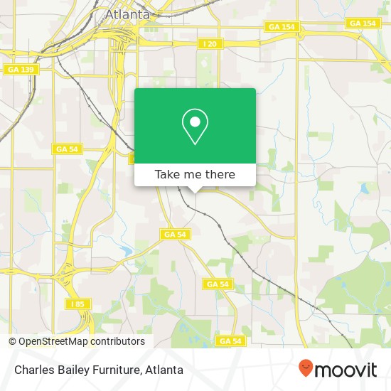 Charles Bailey Furniture map
