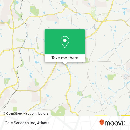 Mapa de Cole Services Inc