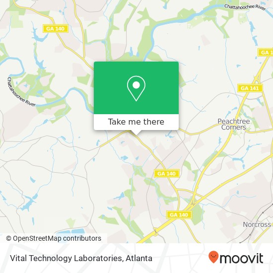 Mapa de Vital Technology Laboratories