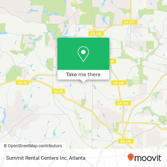 Summit Rental Centers Inc map