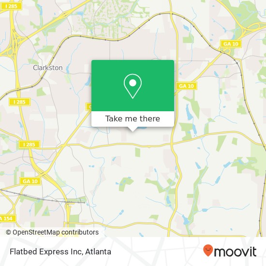 Flatbed Express Inc map