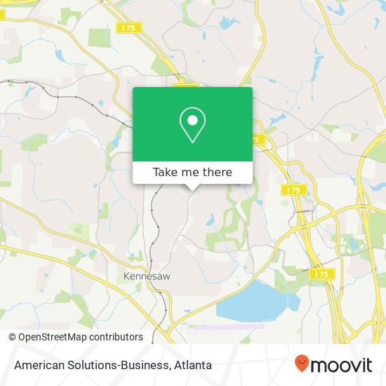 American Solutions-Business map
