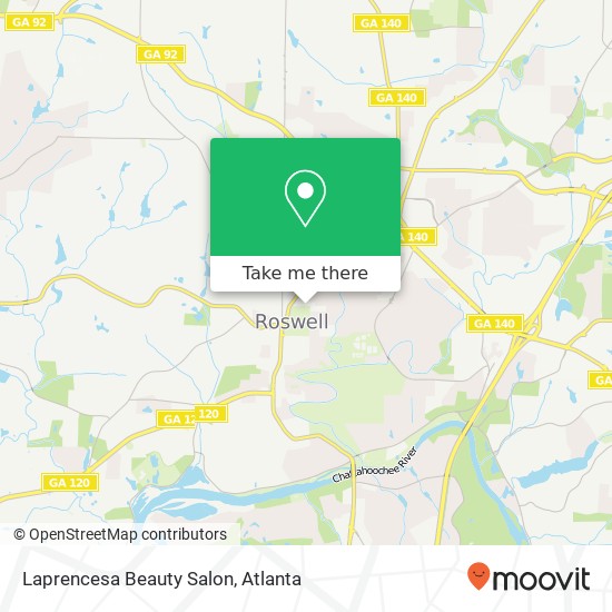 Mapa de Laprencesa Beauty Salon