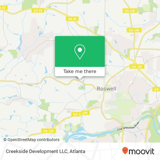 Creekside Development LLC map