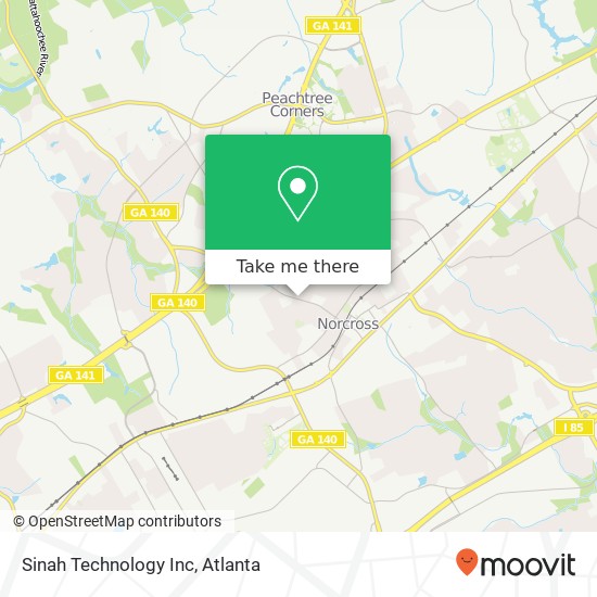Sinah Technology Inc map