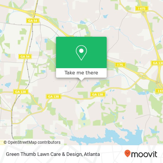 Green Thumb Lawn Care & Design map