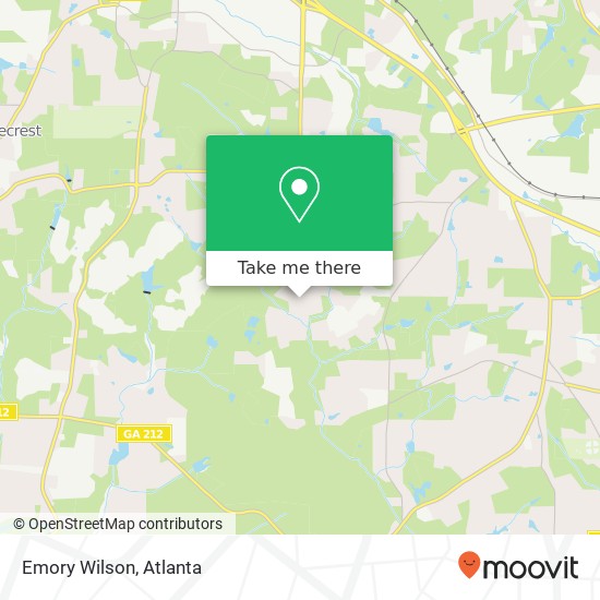 Emory Wilson map