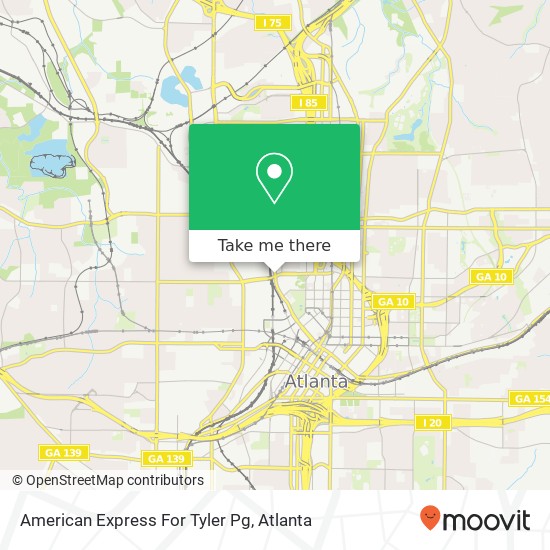 Mapa de American Express For Tyler Pg