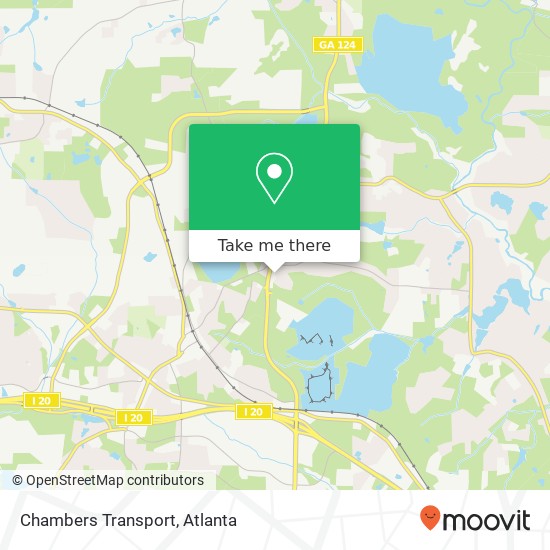 Mapa de Chambers Transport