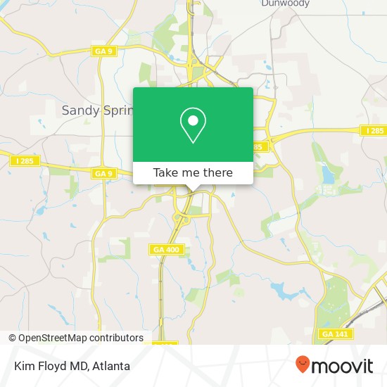 Kim Floyd MD map