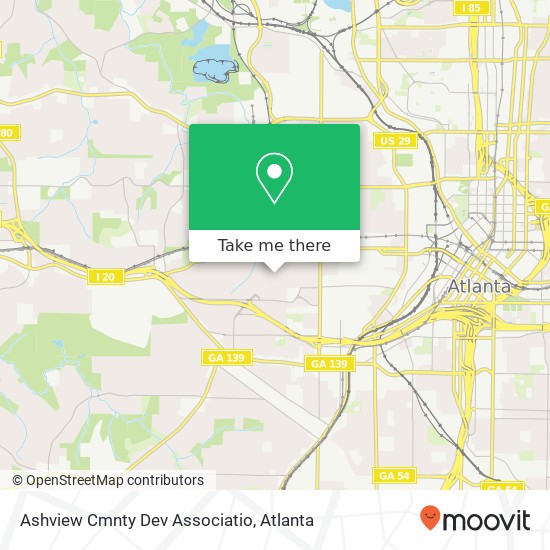 Ashview Cmnty Dev Associatio map