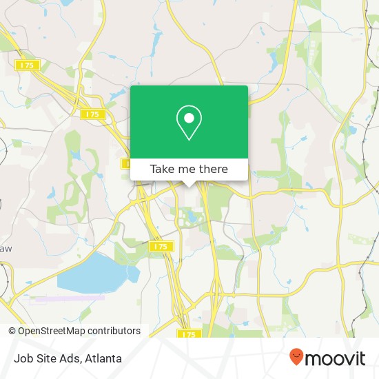 Job Site Ads map