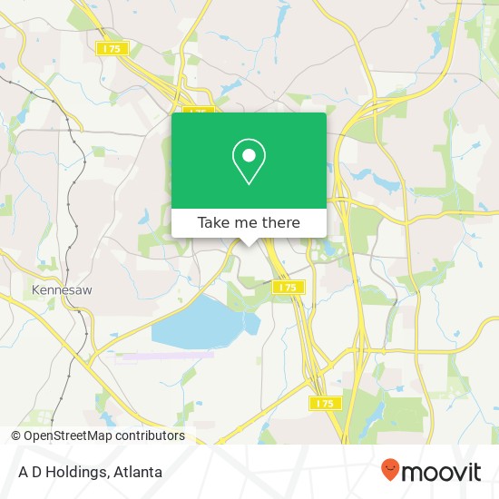 A D Holdings map