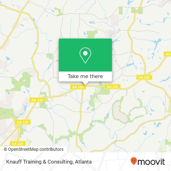 Mapa de Knauff Training & Consulting