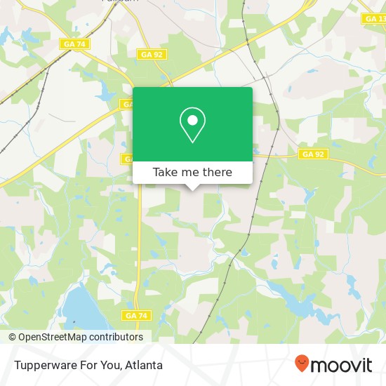 Tupperware For You map