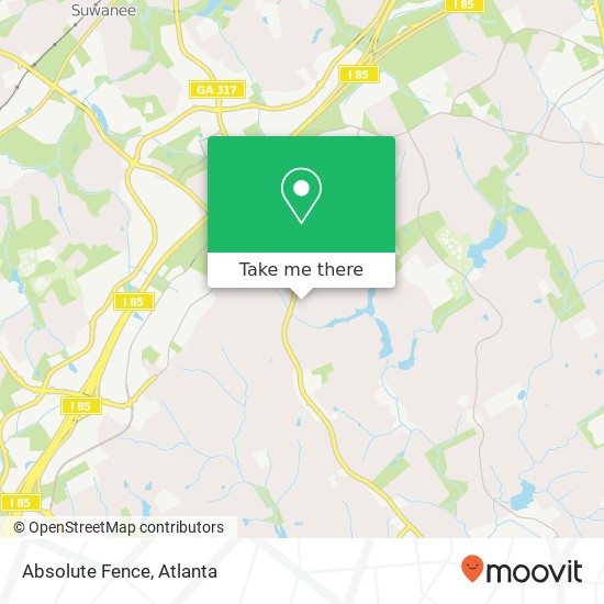 Mapa de Absolute Fence