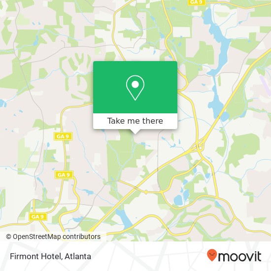 Firmont Hotel map