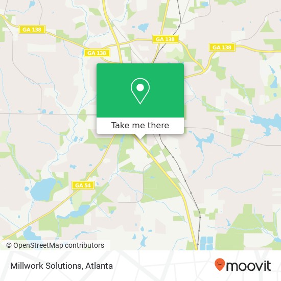 Mapa de Millwork Solutions