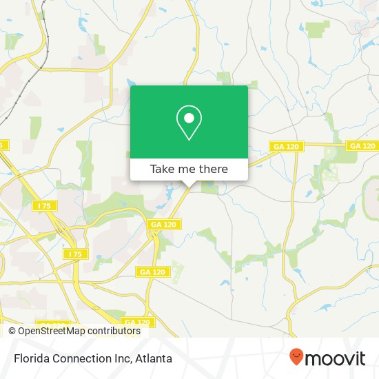 Florida Connection Inc map