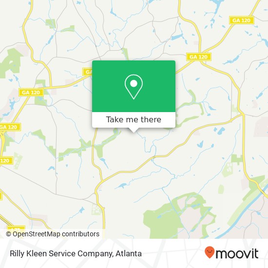 Mapa de Rilly Kleen Service Company