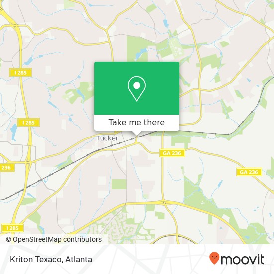Kriton Texaco map