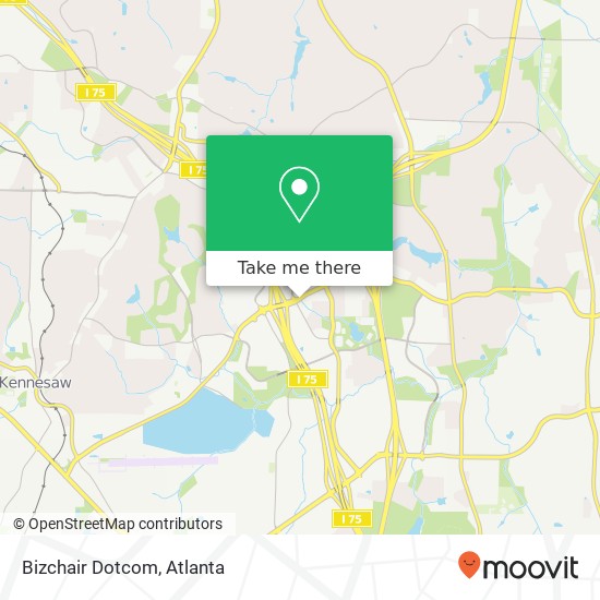 Bizchair Dotcom map