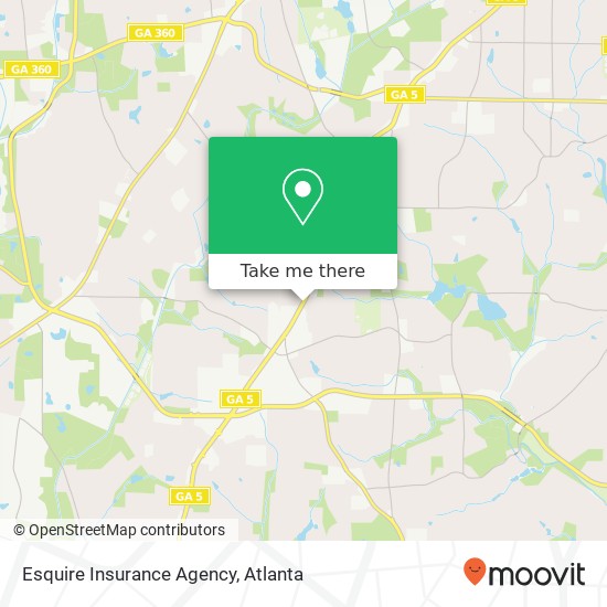 Esquire Insurance Agency map