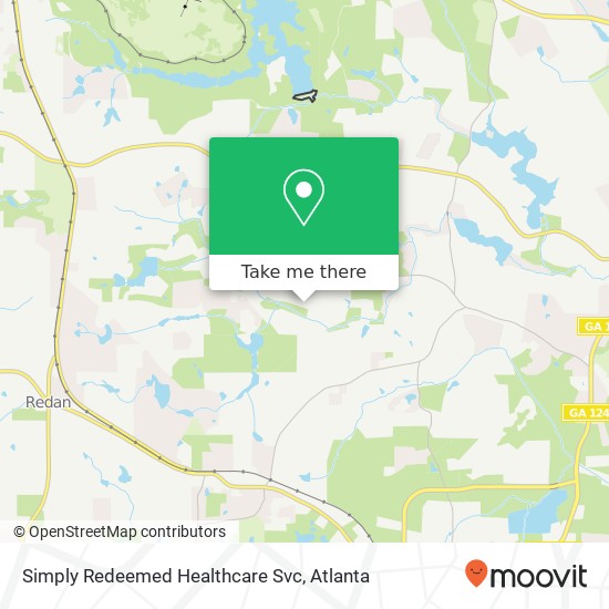 Simply Redeemed Healthcare Svc map