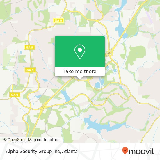 Mapa de Alpha Security Group Inc