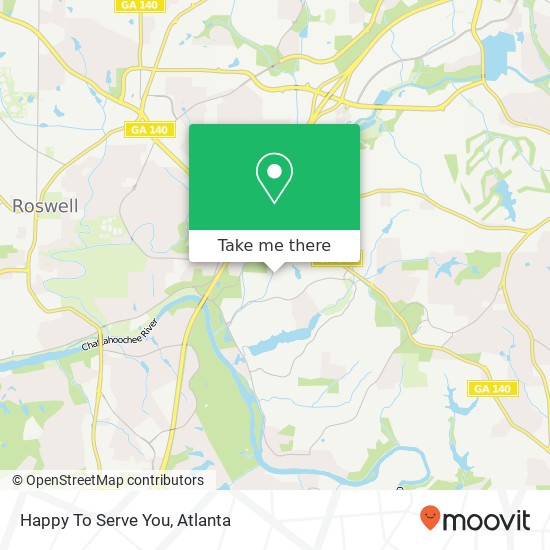 Mapa de Happy To Serve You