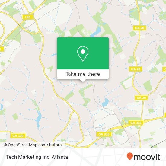 Tech Marketing Inc map