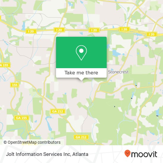 Jolt Information Services Inc map