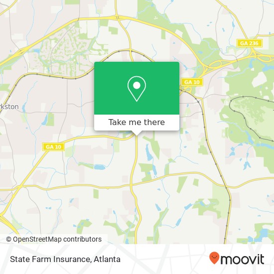 State Farm Insurance map