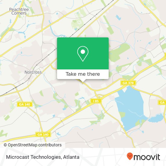 Microcast Technologies map