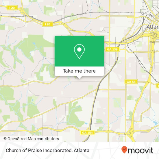 Mapa de Church of Praise Incorporated