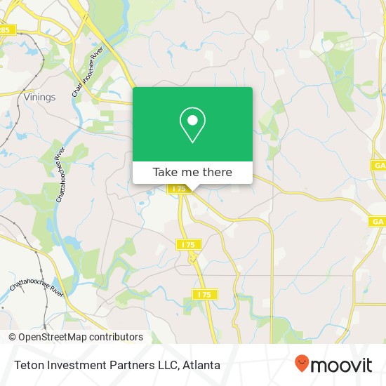 Mapa de Teton Investment Partners LLC