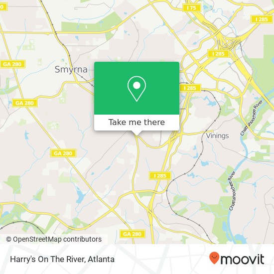 Mapa de Harry's On The River