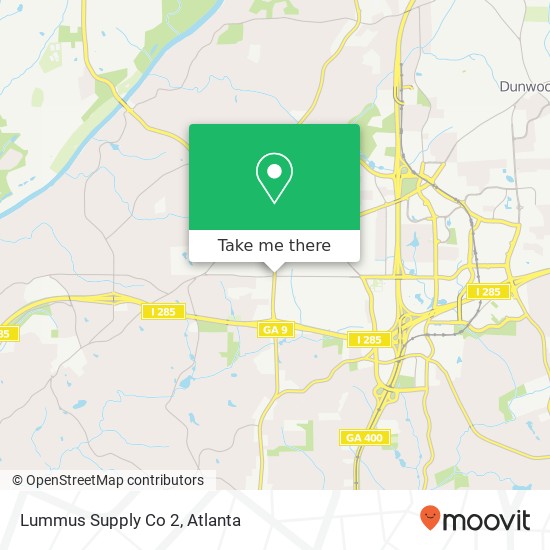 Lummus Supply Co 2 map