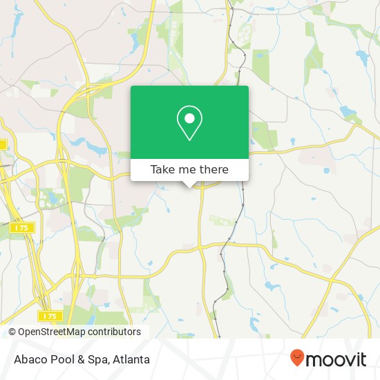 Mapa de Abaco Pool & Spa