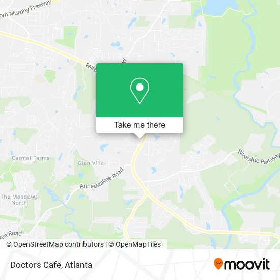 Doctors Cafe map