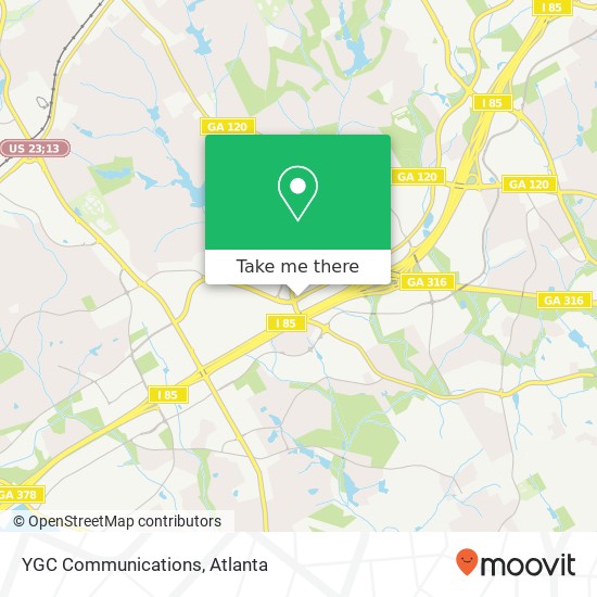 YGC Communications map