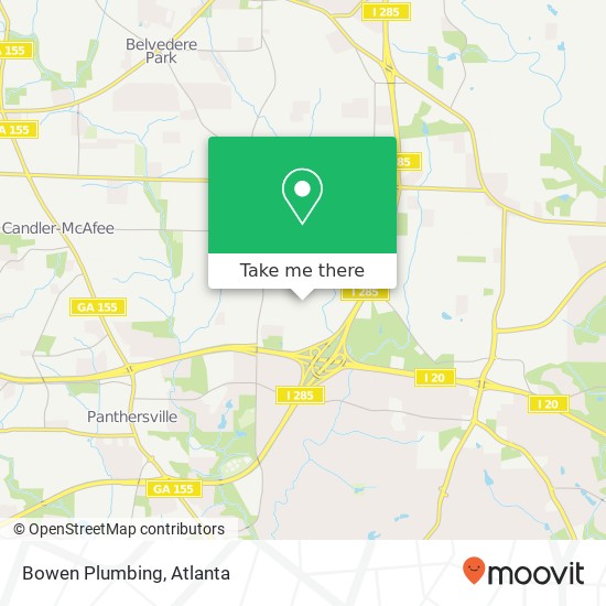 Bowen Plumbing map